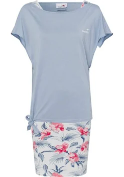 KangaROOS Shirtkleid (2-tlg) mit Rundhalshirt Dusty-blue, Apricot | marine-türkis-geblümt, Anthrazit-meliert -KANGAROOS Verkäufe 0454530a b4b1 5490 b845 3797b5f973d7