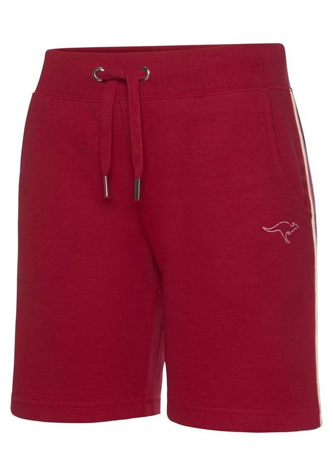 KangaROOS Bermudas mit schmalem Piping an der Seite Rot, Weiß, Marine 7 KangaROOS Bermudas mit schmalem Piping an der Seite Rot, Weiß, Marine – Bild 5