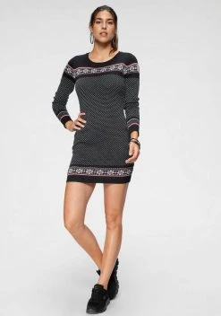 KangaROOS Strickkleid mit Norweger-Muster Schwarz-weiß, Blau-gemustert, Grau-meliert-gemustert-rosa 6 KangaROOS Strickkleid mit Norweger-Muster Schwarz-weiß, Blau-gemustert, Grau-meliert-gemustert-rosa -KANGAROOS Verkäufe 06d5aa5b 0ec4 58ba b86d 0645becb285d