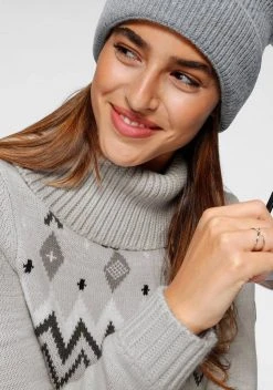 KangaROOS Norwegerpullover mit großem Rollkragen Hellgrau-meliert, Rosa-meliert 9 KangaROOS Norwegerpullover mit großem Rollkragen Hellgrau-meliert, Rosa-meliert -KANGAROOS Verkäufe 07b9653c 082b 512e a113 2fa28663fcfb