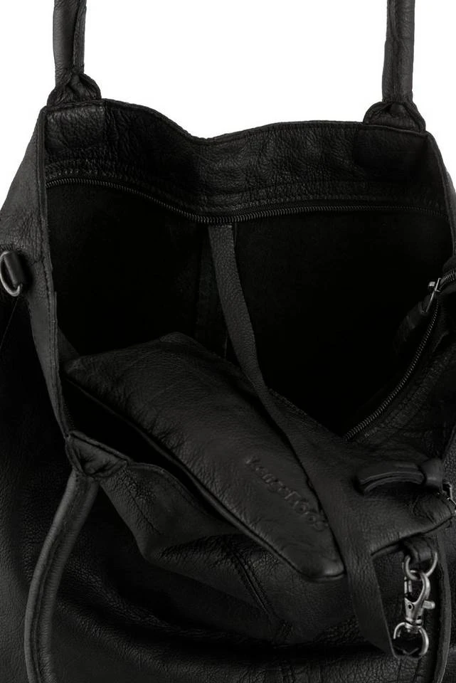 KangaROOS Shopper »Amber«, aus Leder mit abnehmbarer Reißverschluss-Tasche Orange, Grau, Schwarz, Dunkelgrün 5 KangaROOS Shopper »Amber«, aus Leder mit abnehmbarer Reißverschluss-Tasche Orange, Grau, Schwarz, Dunkelgrün – Bild 3