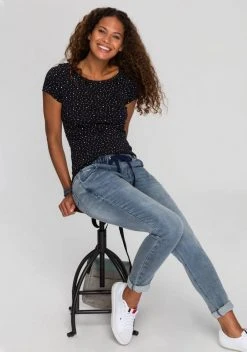 KangaROOS T-Shirt im Allover- oder mit Front-Druck Weiß, Marine-meliert, Koralle, Schwarz -KANGAROOS Verkäufe 11c8c0b0 2eee 58c7 9bcd 9fea62beb0e5