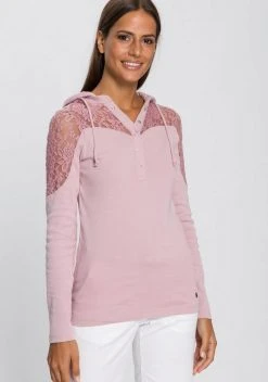 KangaROOS Kapuzenshirt mit Spitzendetail T&uuml;rkis, Offwhite, Altrosa, Schwarz -KANGAROOS Verkäufe 1559ec84 d57e 5192 b51c 7b49f083a317