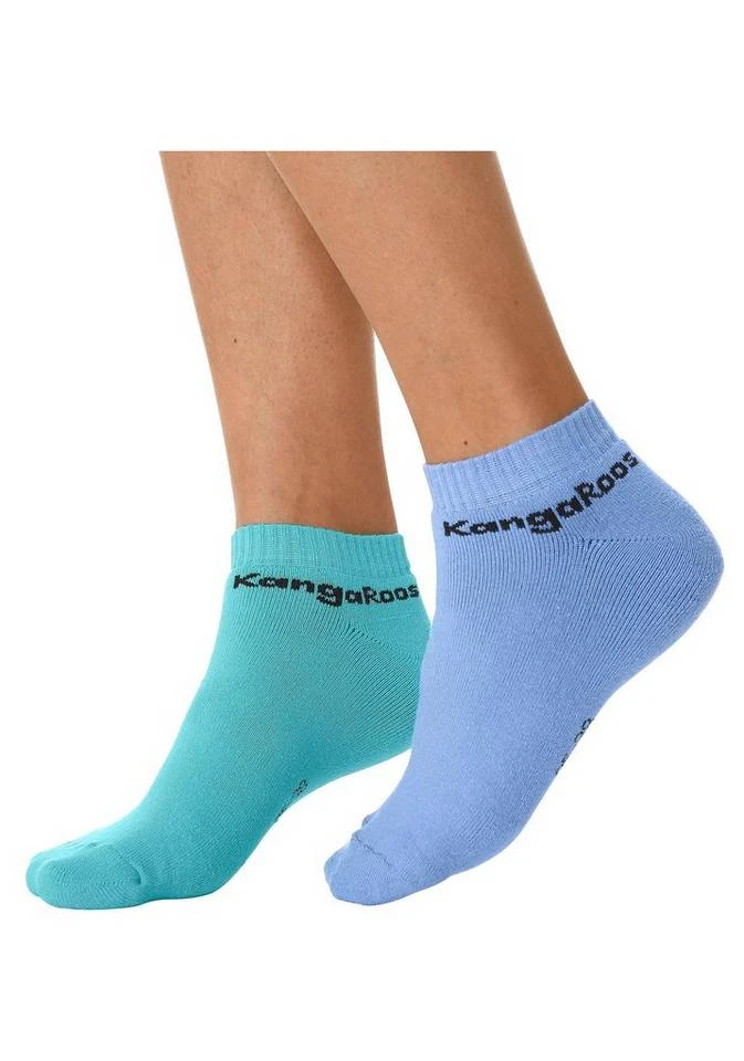 16010717.jpg KangaROOS Sneakersocken (6-Paar) mit Frottee innen 1 x weiß | 1 x rosa | 1 x pink | 1 x mint | 1 x blau | 1 x grau, 6 x schwarz -KANGAROOS Verkäufe 16010717