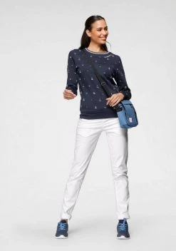 KangaROOS Sweatshirt in verschiedenen maritimen Druck-Varianten Wei&szlig;, Himbeere-meliert, Marine -KANGAROOS Verkäufe 16677b33 ada5 51b4 bd92 350575f6ccdf