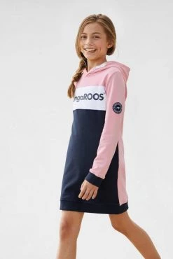 KangaROOS Sweatkleid mit Logodruck