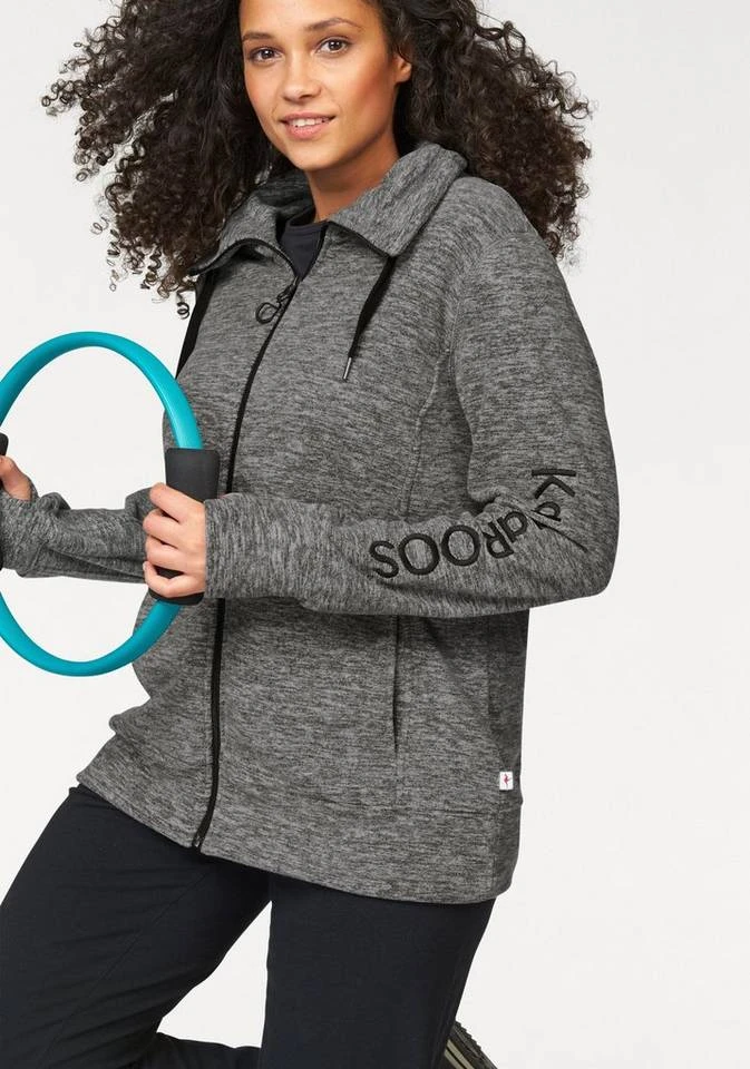 KangaROOS Fleecejacke »FLEECEJACKE« Große Größen Marine (Fleecejacke aus nachhaltigem Material), Anthrazit (Fleecejacke aus nachhaltigem Material), Anthrazit, Marine 26 KangaROOS Fleecejacke »FLEECEJACKE« Große Größen Marine (Fleecejacke aus nachhaltigem Material), Anthrazit (Fleecejacke aus nachhaltigem Material), Anthrazit, Marine – Bild 24