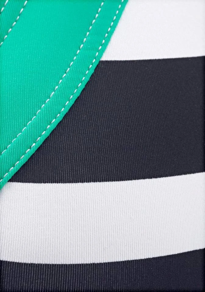 KangaROOS Bügel-Bikini-Top »Anita«, im angesagten Blockstreifendesign Schwarz-weiß, Marine-weiß 6 KangaROOS Bügel-Bikini-Top »Anita«, im angesagten Blockstreifendesign Schwarz-weiß, Marine-weiß – Bild 4