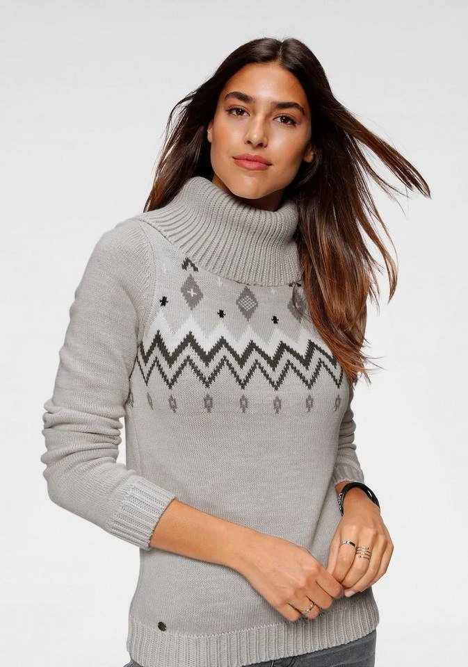 1ac112db-ee38-5c74-9efb-fbb5a6768652.jpg KangaROOS Norwegerpullover mit großem Rollkragen Hellgrau-meliert, Rosa-meliert -KANGAROOS Verkäufe 1ac112db ee38 5c74 9efb fbb5a6768652