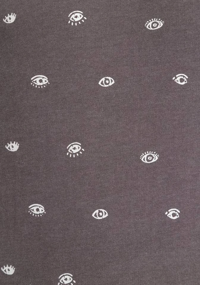 KangaROOS Sweatshirt mit Wording-Druck auf dem Rücken & Allover-Druck - NEUE KOLLEKTION Anthrazit-meliert, Beige-meliert 8 KangaROOS Sweatshirt mit Wording-Druck auf dem Rücken & Allover-Druck - NEUE KOLLEKTION Anthrazit-meliert, Beige-meliert – Bild 6