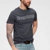KangaROOS Rundhalsshirt mit Logoprint Bordeaux, Marine -KANGAROOS Verkäufe 1c199e41 2f84 5611 b723 b7b67f093644