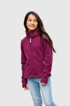 KangaROOS Fleecejacke mit extra langen Ärmeln