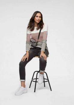 KangaROOS Rundhalspullover aus Loop-Garn im besonderen Blockstreifen -KANGAROOS Verkäufe 1e599785 6a64 5f9d 8cfb 22b444d1931f