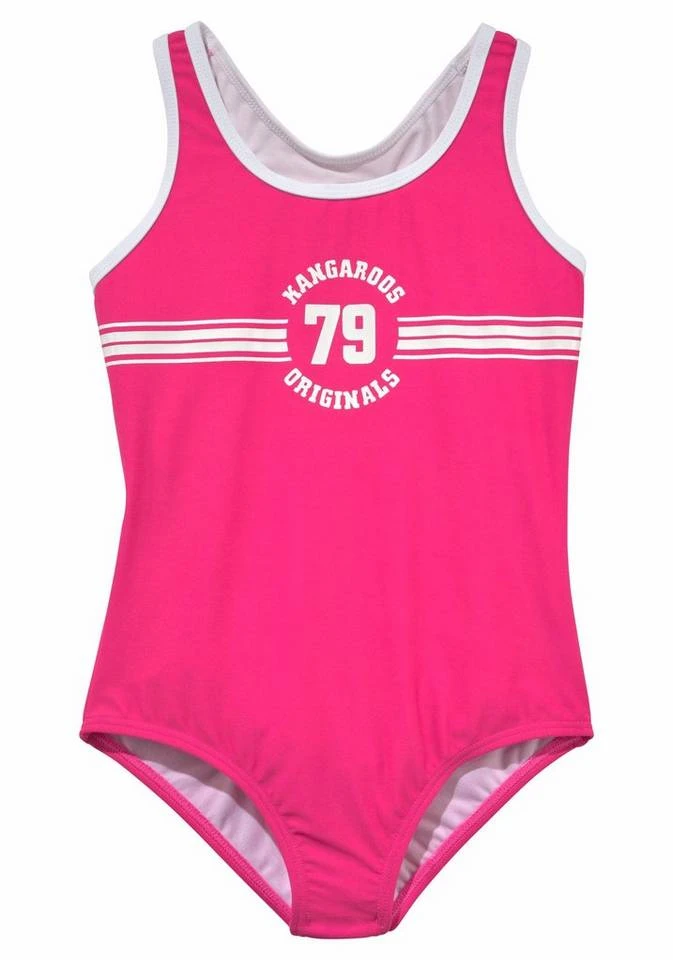 20757564.jpg KangaROOS Badeanzug »Sporty«, mit sportlichem Frontdruck Pink, Türkis, Schwarz -KANGAROOS Verkäufe 20757564