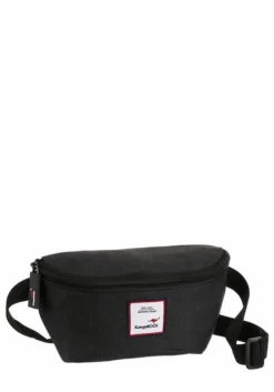 KangaROOS Gürteltasche, mit praktischem Reißverschluss-Rückfach Blau, Schwarz