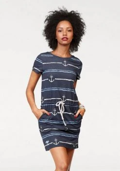 KangaROOS Shirtkleid im tollen Vogel und Anker Druck oder unifarben Beere-grau-bedruckt, Marine-meliert-bedruckt, Schwarz 10 KangaROOS Shirtkleid im tollen Vogel und Anker Druck oder unifarben Beere-grau-bedruckt, Marine-meliert-bedruckt, Schwarz -KANGAROOS Verkäufe 21687885