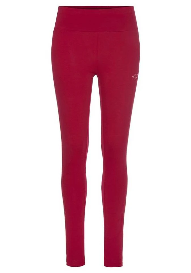 KangaROOS Leggings mit schmalem Piping Rot, Marine 4 KangaROOS Leggings mit schmalem Piping Rot, Marine – Bild 2
