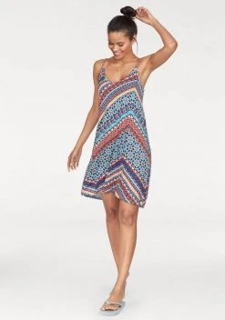 KangaROOS Sommerkleid im Festival Look, ausgestellter A-Form, mit Zierbändern hinten -KANGAROOS Verkäufe 22093946