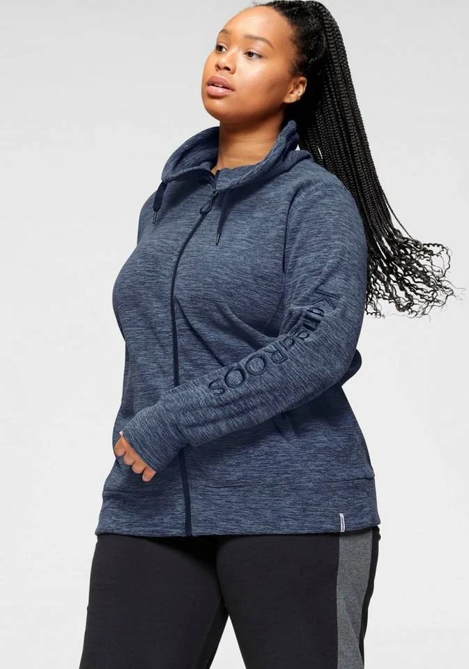 KangaROOS Fleecejacke »FLEECEJACKE« Große Größen Marine (Fleecejacke aus nachhaltigem Material), Anthrazit (Fleecejacke aus nachhaltigem Material), Anthrazit, Marine 25 KangaROOS Fleecejacke »FLEECEJACKE« Große Größen Marine (Fleecejacke aus nachhaltigem Material), Anthrazit (Fleecejacke aus nachhaltigem Material), Anthrazit, Marine – Bild 23