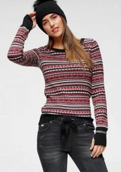 KangaROOS Rundhalspullover im bunt gemusterten Jaquard-Feinstrick Rosa-bunt, Hellgrau-meliert-bunt, Wollweiß-grau-bunt, Schwarz-rot-bunt 24 KangaROOS Rundhalspullover im bunt gemusterten Jaquard-Feinstrick Rosa-bunt, Hellgrau-meliert-bunt, Wollweiß-grau-bunt, Schwarz-rot-bunt -KANGAROOS Verkäufe 2276722a 2359 578b a7b1 747ec9930cc3