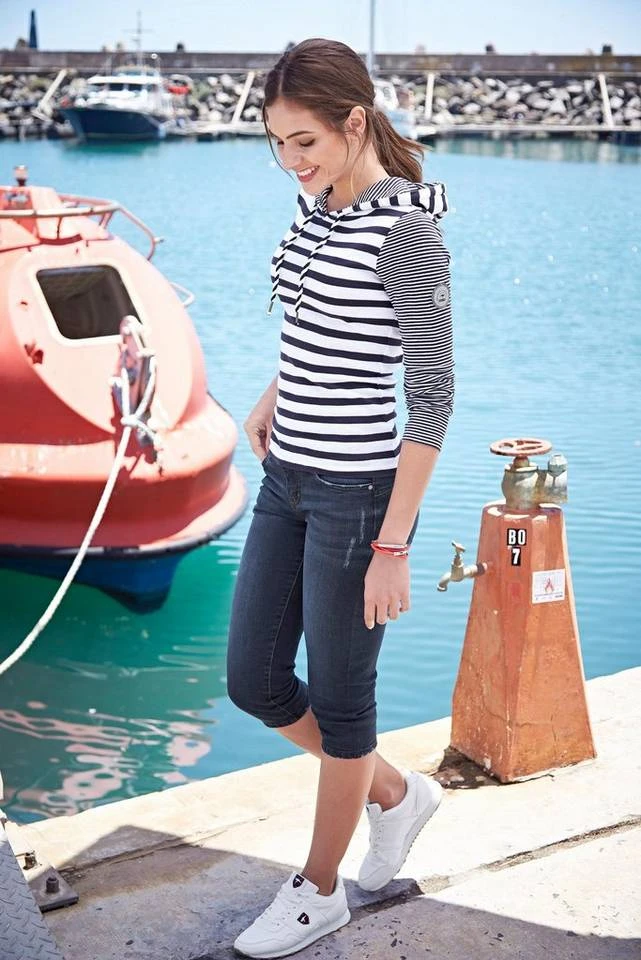 KangaROOS Caprijeans in 7/8 Länge mit destroyed Details Darkblue-used, Blau-denim 17 KangaROOS Caprijeans in 7/8 Länge mit destroyed Details Darkblue-used, Blau-denim – Bild 15