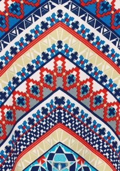 KangaROOS Sommerkleid im Festival Look, ausgestellter A-Form, mit Zierbändern hinten -KANGAROOS Verkäufe 23310926