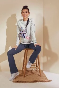 KangaROOS Sweater mit süßen Sternchen-Drucken Hellgrau-meliert, Marine-bedruckt, Schwarz -KANGAROOS Verkäufe 2482a49d 39ce 522f a14a f2bed5466281