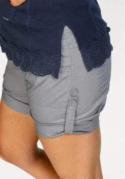 KangaROOS Bermudas krempelbar Marine, Hellblau-bedruckt, Weiß, Hellgrau -KANGAROOS Verkäufe 24867031