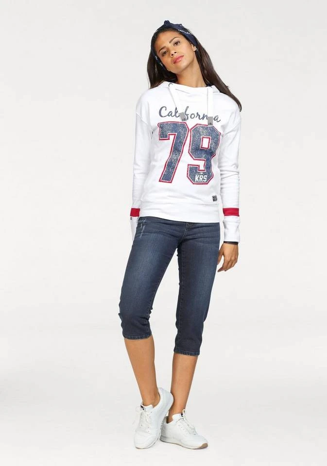 KangaROOS Caprijeans in 7/8 Länge mit destroyed Details Darkblue-used, Blau-denim 12 KangaROOS Caprijeans in 7/8 Länge mit destroyed Details Darkblue-used, Blau-denim – Bild 10