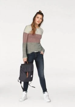 KangaROOS Rundhalspullover aus Loop-Garn im besonderen Blockstreifen -KANGAROOS Verkäufe 25576060