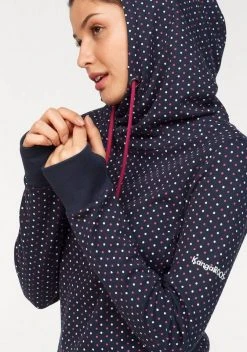 KangaROOS Kapuzensweatshirt mit überlappendem Kapuzen-Kragen Beere-bedruckt, Schwarz-gepunktet, Marine-pink-gepunktet 16 KangaROOS Kapuzensweatshirt mit überlappendem Kapuzen-Kragen Beere-bedruckt, Schwarz-gepunktet, Marine-pink-gepunktet -KANGAROOS Verkäufe 26894278