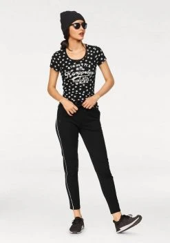 KangaROOS T-Shirt mit Sternen bedruckt Rosa-weiß, Schwarz-weiß, Hellgrau-meliert-weiß 5 KangaROOS T-Shirt mit Sternen bedruckt Rosa-weiß, Schwarz-weiß, Hellgrau-meliert-weiß -KANGAROOS Verkäufe 26922731