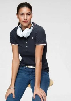 KangaROOS Poloshirt mit kontrastfarbenem, gestreiftem Kragen und Ärmelbündchen 9 KangaROOS Poloshirt mit kontrastfarbenem, gestreiftem Kragen und Ärmelbündchen -KANGAROOS Verkäufe 26a9b9af a06a 5f1f ac5d 0926e0f960f0