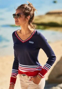 KangaROOS V-Ausschnitt-Pullover im tollen Streifen-Farb-Mix Marine-rot, Grau-meliert-pink, Hummer-mint-wollweiß-blau-gestreift, Grün-hellgrau-wollweiß-gestreift 19 KangaROOS V-Ausschnitt-Pullover im tollen Streifen-Farb-Mix Marine-rot, Grau-meliert-pink, Hummer-mint-wollweiß-blau-gestreift, Grün-hellgrau-wollweiß-gestreift -KANGAROOS Verkäufe 27333567