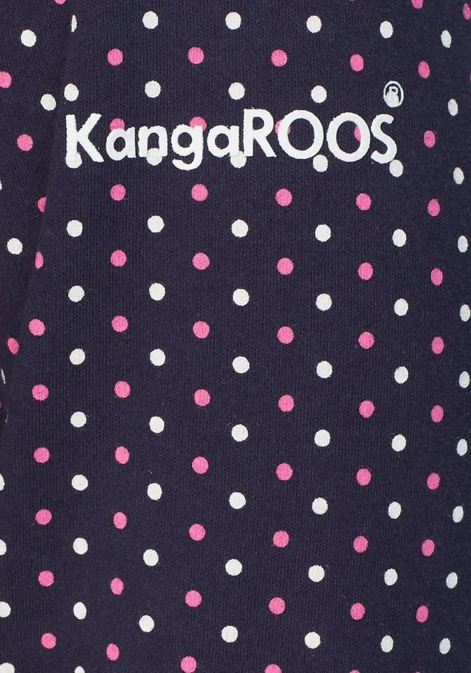 KangaROOS Kapuzensweatshirt mit überlappendem Kapuzen-Kragen Beere-bedruckt, Schwarz-gepunktet, Marine-pink-gepunktet 8 KangaROOS Kapuzensweatshirt mit überlappendem Kapuzen-Kragen Beere-bedruckt, Schwarz-gepunktet, Marine-pink-gepunktet – Bild 6