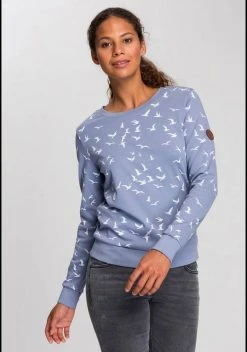 KangaROOS Sweatshirt mit modischem Minimal-Allover-Print Mittelblau, Schwarz, Himbeere, Marine -KANGAROOS Verkäufe 27a9ef5a 7f43 5446 b00c 09eb543bc4d5