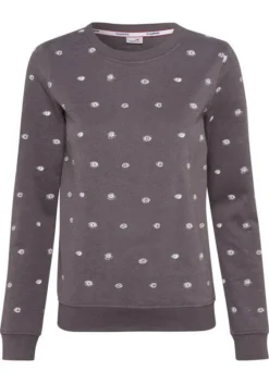 KangaROOS Sweatshirt mit Wording-Druck auf dem Rücken & Allover-Druck - NEUE KOLLEKTION Anthrazit-meliert, Beige-meliert 13 KangaROOS Sweatshirt mit Wording-Druck auf dem Rücken & Allover-Druck - NEUE KOLLEKTION Anthrazit-meliert, Beige-meliert -KANGAROOS Verkäufe 281d7f6d d452 58db 8cbc cae9801d9459