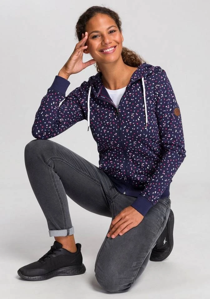 28228bbb-906f-5195-bc3d-056b76d2e3b5.jpg KangaROOS Kapuzensweatjacke mit sportlichem Minimal-Print Mittelblau, Ecru-meliert, Schwarz, Marine -KANGAROOS Verkäufe 28228bbb 906f 5195 bc3d 056b76d2e3b5