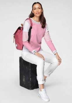 KangaROOS Sweatshirt im Colorblocking-Design mit Pünktchen Rosa-weiß-hellgrau-bedruckt, Schwarz-hellgrau-meliert, Himbeere-meliert, Marine-hellblau 19 KangaROOS Sweatshirt im Colorblocking-Design mit Pünktchen Rosa-weiß-hellgrau-bedruckt, Schwarz-hellgrau-meliert, Himbeere-meliert, Marine-hellblau -KANGAROOS Verkäufe 28b4cfb6 dd48 5031 894a 98e7c0e0a12e