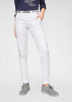 KangaROOS Chinohose (Set, 2-tlg., mit Gürtel) in schmaler Form, mit Kordel zu binden Beige, Schwarz, Weiß, Marine 145 KangaROOS Chinohose (Set, 2-tlg., mit Gürtel) in schmaler Form, mit Kordel zu binden Beige, Schwarz, Weiß, Marine -KANGAROOS Verkäufe 29463701