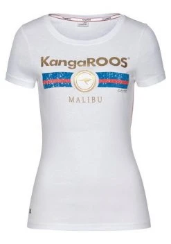 KangaROOS T-Shirt mit Label Metallic Print Hellgrau-meliert, Türkis, Schwarz, Marine 30 KangaROOS T-Shirt mit Label Metallic Print Hellgrau-meliert, Türkis, Schwarz, Marine -KANGAROOS Verkäufe 29745527
