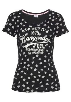 KangaROOS T-Shirt mit Sternen bedruckt Rosa-weiß, Schwarz-weiß, Hellgrau-meliert-weiß 6 KangaROOS T-Shirt mit Sternen bedruckt Rosa-weiß, Schwarz-weiß, Hellgrau-meliert-weiß -KANGAROOS Verkäufe 29780187