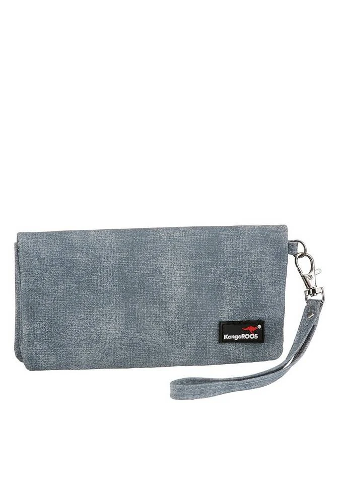 KangaROOS Geldbörse, mit praktischer Handschlaufe Blau, Schwarz 3 KangaROOS Geldbörse, mit praktischer Handschlaufe Blau, Schwarz