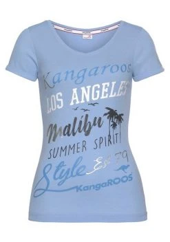 KangaROOS Print-Shirt mit auffälligem Glitzer-Druck Weiß, Schwarz, Hellblau, Marine 6 KangaROOS Print-Shirt mit auffälligem Glitzer-Druck Weiß, Schwarz, Hellblau, Marine -KANGAROOS Verkäufe 2db5e608 d999 5318 a7cf c5452f0e487e