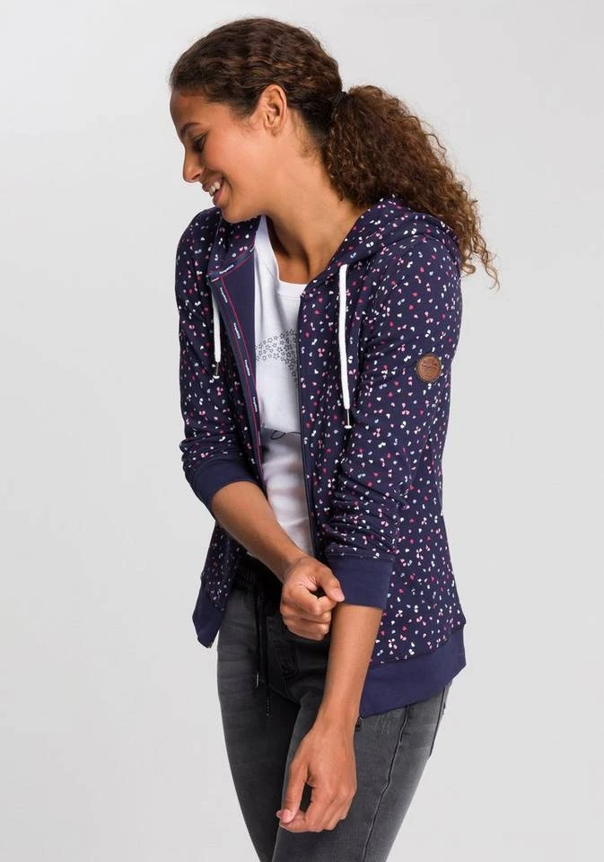 2de969dd-385e-5ccf-b493-7c4535de8912.jpg KangaROOS Kapuzensweatjacke mit sportlichem Minimal-Print Mittelblau, Ecru-meliert, Schwarz, Marine -KANGAROOS Verkäufe 2de969dd 385e 5ccf b493 7c4535de8912