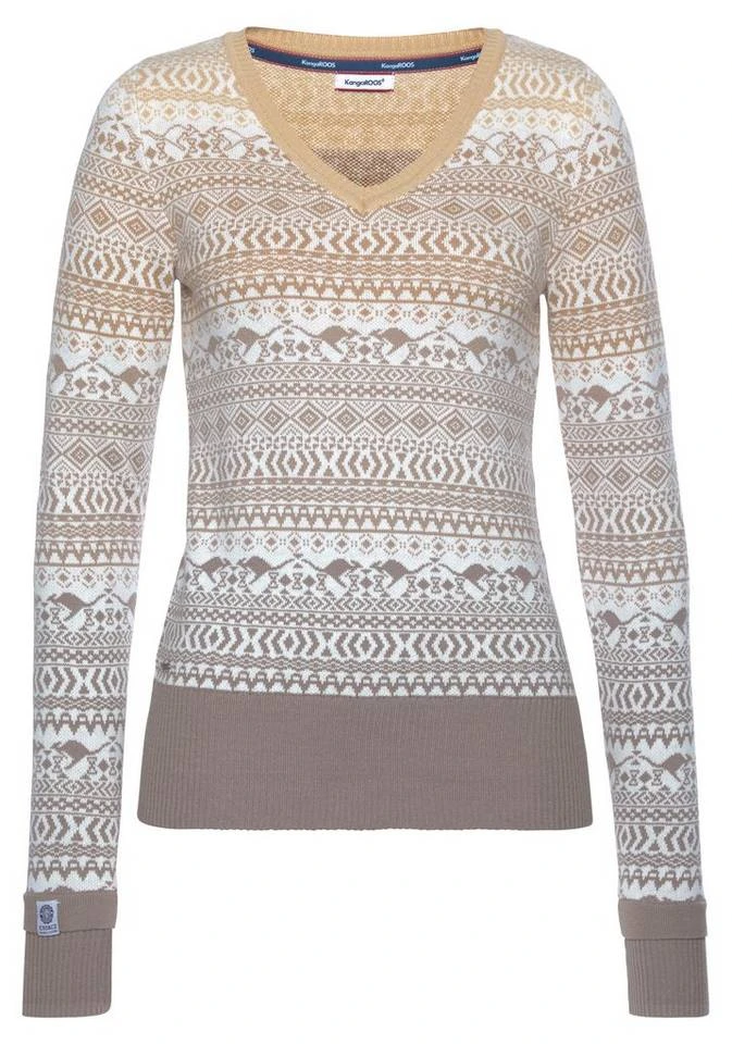 2e0d00c3-aca7-520e-8797-85ffef94c2ea.jpg KangaROOS Jacquardpullover im Norweger-Muster mit kleinen Kängurus Offwhite-taupe-gemustert, Marine-hellblau -KANGAROOS Verkäufe 2e0d00c3 aca7 520e 8797 85ffef94c2ea