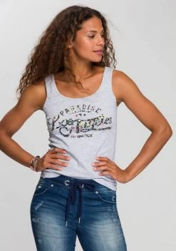 KangaROOS Ripptanktop mit blumigem Puff-Print Himbeere, Hellgrau-meliert 15 KangaROOS Ripptanktop mit blumigem Puff-Print Himbeere, Hellgrau-meliert -KANGAROOS Verkäufe 2e1917a3 689d 5f2e baac 470e4416cee8
