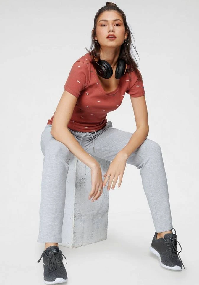 KangaROOS T-Shirt mit Anker, Schiffchen oder Reh-Print Hellgrau-meliert, Marine, Rost, Schwarz 6 KangaROOS T-Shirt mit Anker, Schiffchen oder Reh-Print Hellgrau-meliert, Marine, Rost, Schwarz – Bild 4