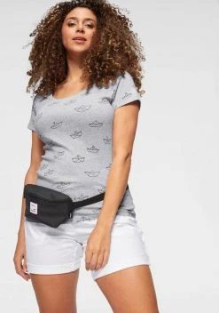 KangaROOS T-Shirt mit Anker, Schiffchen oder Reh-Print Hellgrau-meliert, Marine, Rost, Schwarz 32 KangaROOS T-Shirt mit Anker, Schiffchen oder Reh-Print Hellgrau-meliert, Marine, Rost, Schwarz -KANGAROOS Verkäufe 30208330