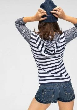 KangaROOS Kapuzenshirt im schönen Streifen-Mix mit passender Kordel Marine-weiß-gestreift, Hellblau-weiß-gestreift, Grün-marine-gestreift, Rosa-weiß-gestreift 4 KangaROOS Kapuzenshirt im schönen Streifen-Mix mit passender Kordel Marine-weiß-gestreift, Hellblau-weiß-gestreift, Grün-marine-gestreift, Rosa-weiß-gestreift -KANGAROOS Verkäufe 30738330